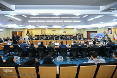 آیین تقدیر از دست اندرکاران کاروان قرآنی انقلاب