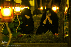 غبارروبی مزار شهدا در آخرین پنجشنبه سال ۱۳۹۷