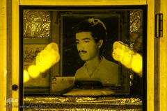 غبارروبی مزار شهدا در آخرین پنجشنبه سال ۱۳۹۷