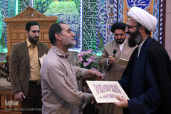 مراسم تجلیل از خادمین مجمع قاریان شهر ری در مسجدجامع المهدی (عج) دولت آباد