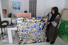 گفتگو با علیرضا اسکندری؛ نقاش و خطاط