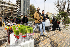 حال و هوای بهاری در شهر تهران