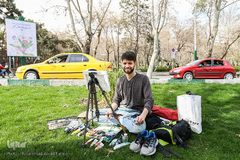 حال و هوای بهاری در شهر تهران