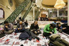 آغاز مراسم اعتکاف در مسجد دانشگاه تهران