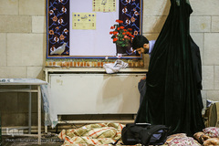 آغاز مراسم اعتکاف در مسجد دانشگاه تهران