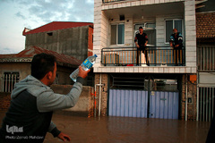 سیل در «آق‌قلا»