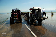 سیل در «آق‌قلا»