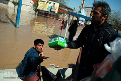 سیل در «آق‌قلا»