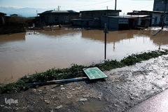 سیل در «آق‌قلا»