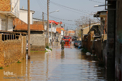 «آق‌قلا» زیر آب