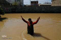 «آق‌قلا» زیر آب