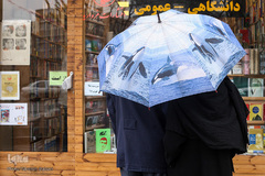 اولین باران بهاری در تهران