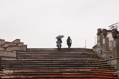 اولین باران بهاری در تهران
