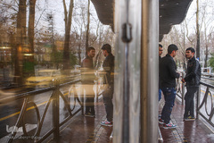 اولین باران بهاری در تهران