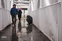 اولین باران بهاری در تهران