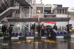 اولین باران بهاری در تهران