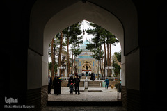 باغ قدمگاه و کاروانسرای شاه عباسی نیشابور