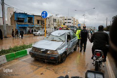 سیل در شیراز