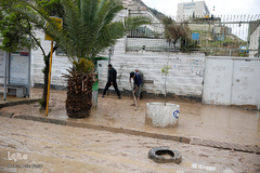 سیل در شیراز