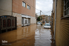 سیل در شیراز
