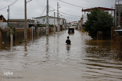 «آق‌قلا» هشت روز زیر آب