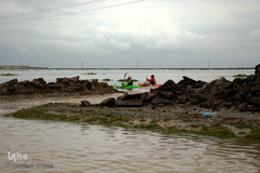 سیل به «گمیشان» رسید