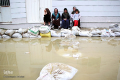 سیل به «گمیشان» رسید