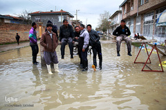 سیل به «گمیشان» رسید