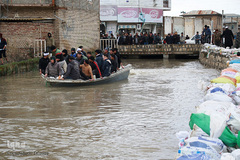 سیل به «گمیشان» رسید