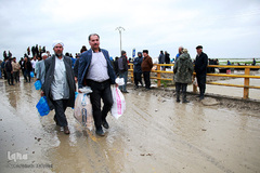 سیل به «گمیشان» رسید