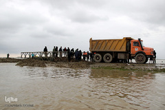 سیل به «گمیشان» رسید