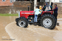 دهمین روز سیل در «آق‌قلا»