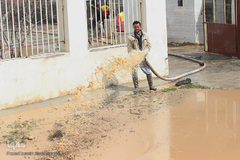 دهمین روز سیل در «آق‌قلا»