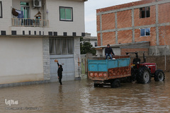 دهمین روز سیل در «آق‌قلا»