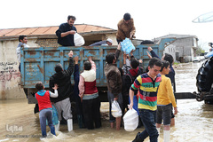 دهمین روز سیل در «آق‌قلا»