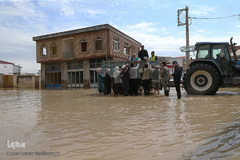 دهمین روز سیل در «آق‌قلا»