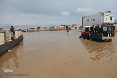 دهمین روز سیل در «آق‌قلا»