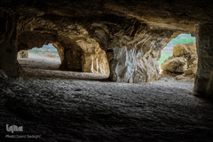 غار سنگ اشکن جهرم