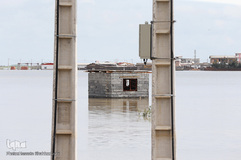 دوازدهمین روز سیل در «آق‌قلا»