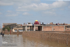 دوازدهمین روز سیل در «آق‌قلا»