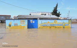 دوازدهمین روز سیل در «آق‌قلا»