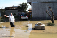 دوازدهمین روز سیل در «آق‌قلا»