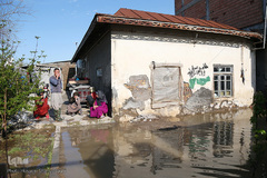 دوازدهمین روز سیل در «آق‌قلا»