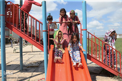 کودکان «آق‌قلا»