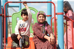 کودکان «آق‌قلا»