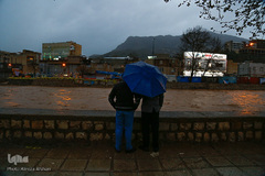 گرفتگی معابر در خرم‌آباد