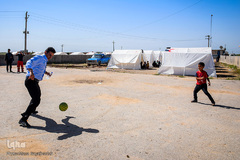 ارمغان شادی برای کودکان سیل‌زده