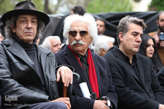 آیین تشییع پیکر جمشید مشایخی