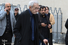 آیین تشییع پیکر جمشید مشایخی