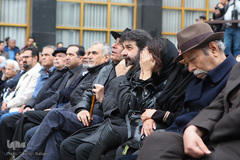 آیین تشییع پیکر جمشید مشایخی